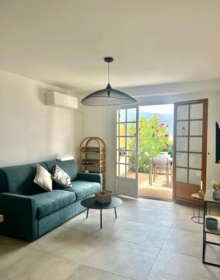 Appartement 2-4 Pers, Acces Direct Mer Casaglione エクステリア 写真